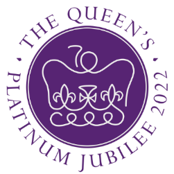 The Queen's Platinum Jubilee logo