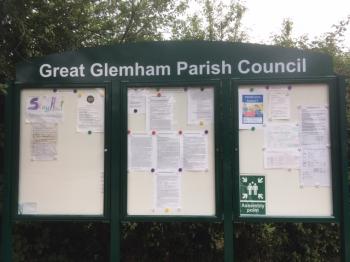 Phot of new Notice Board
